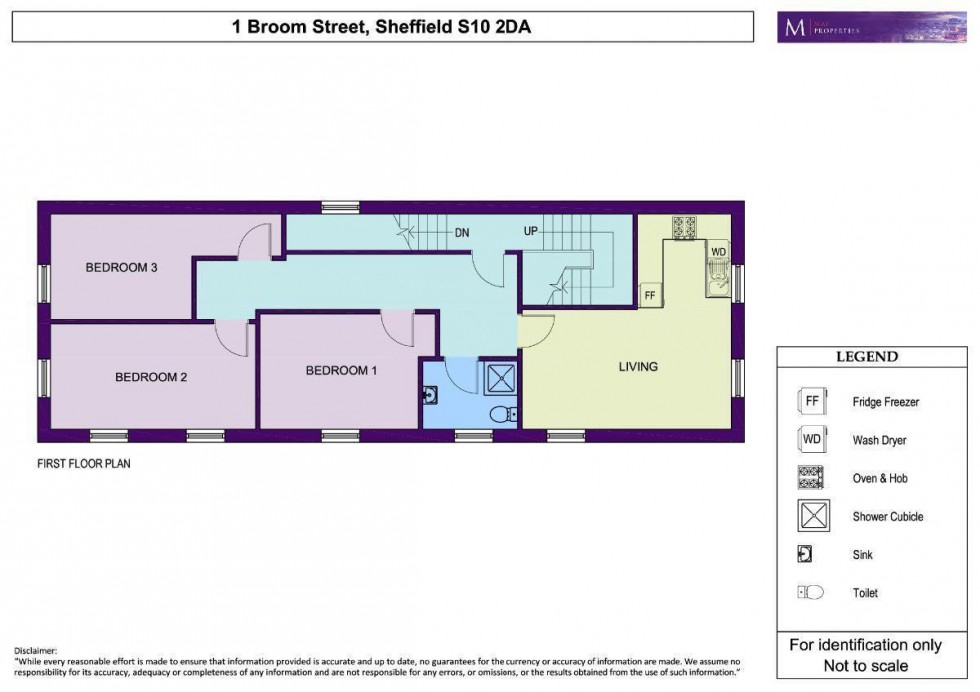 Floorplan for Broom Street