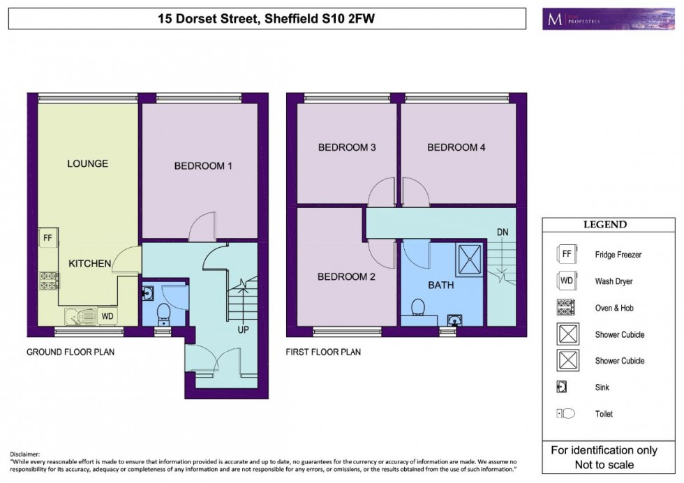 Floorplan for 15 Dorset Street