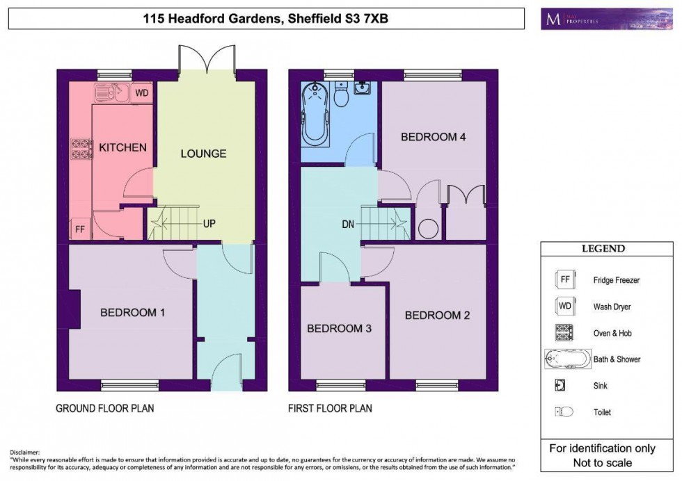 Floorplan for 115 Headford Gardens