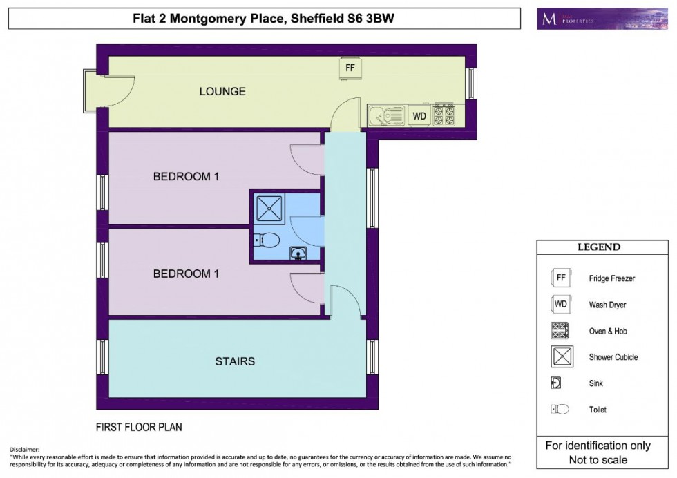 Floorplan for 2 Montgomery Place