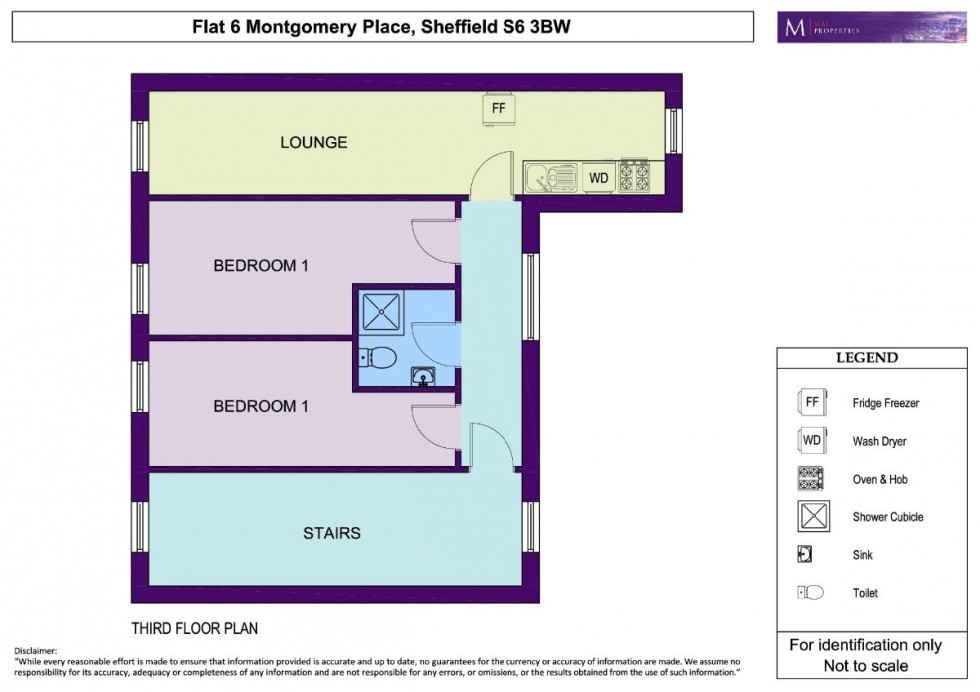 Floorplan for 6 Montgomery Place, 33 Mongtomery Terrace Road