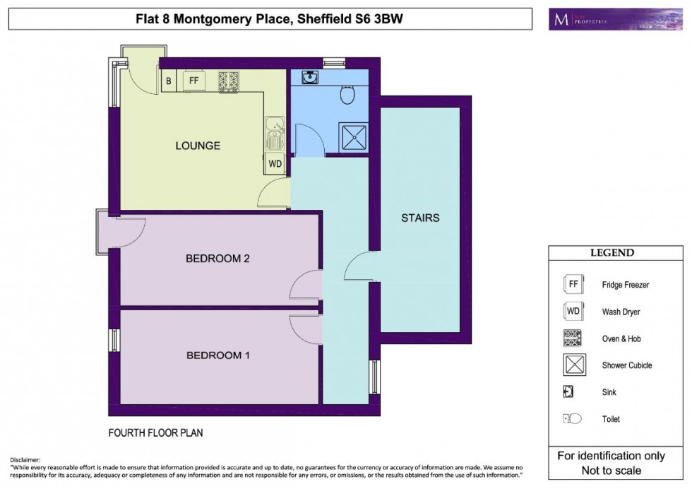 Floorplan for 8 Montgomery Place