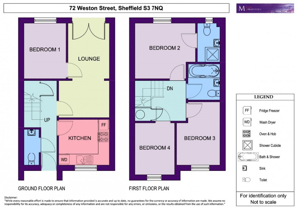 Floorplan for 72 Weston Street