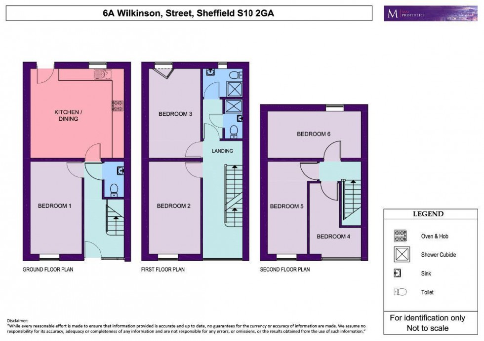 Floorplan for 6a Wilkinson Street