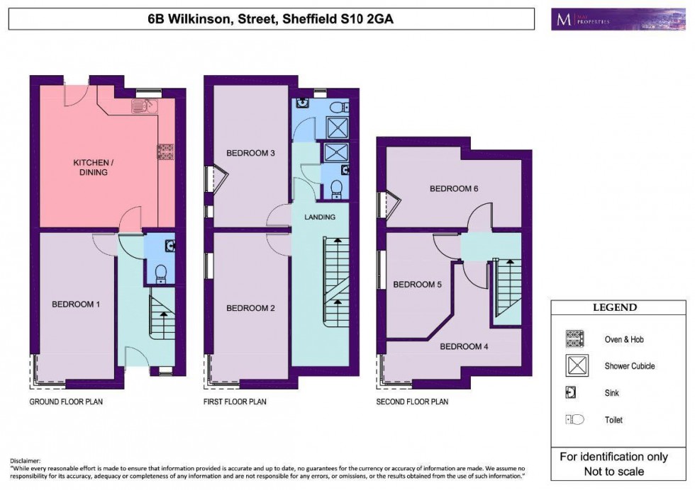 Floorplan for 6b Wilkinson Street