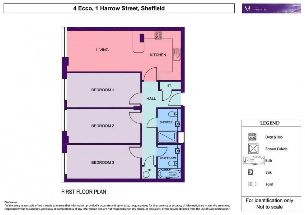 Floorplan for 4 Ecco