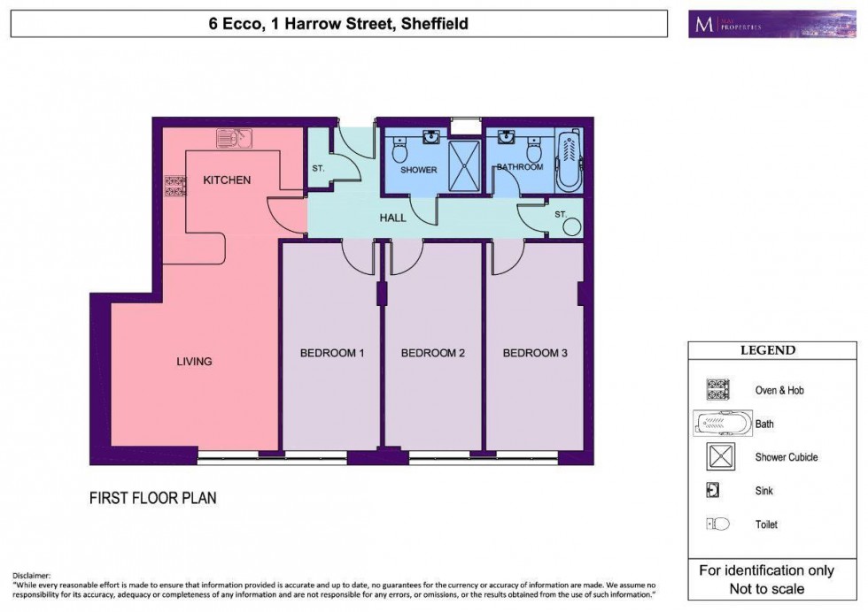 Floorplan for 6 Ecco