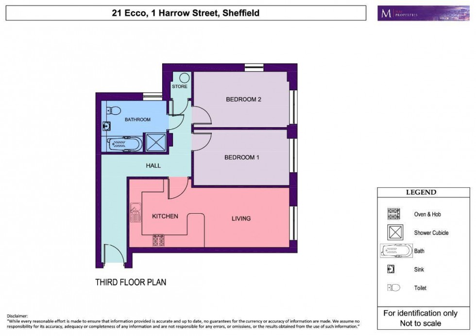 Floorplan for 21 Ecco