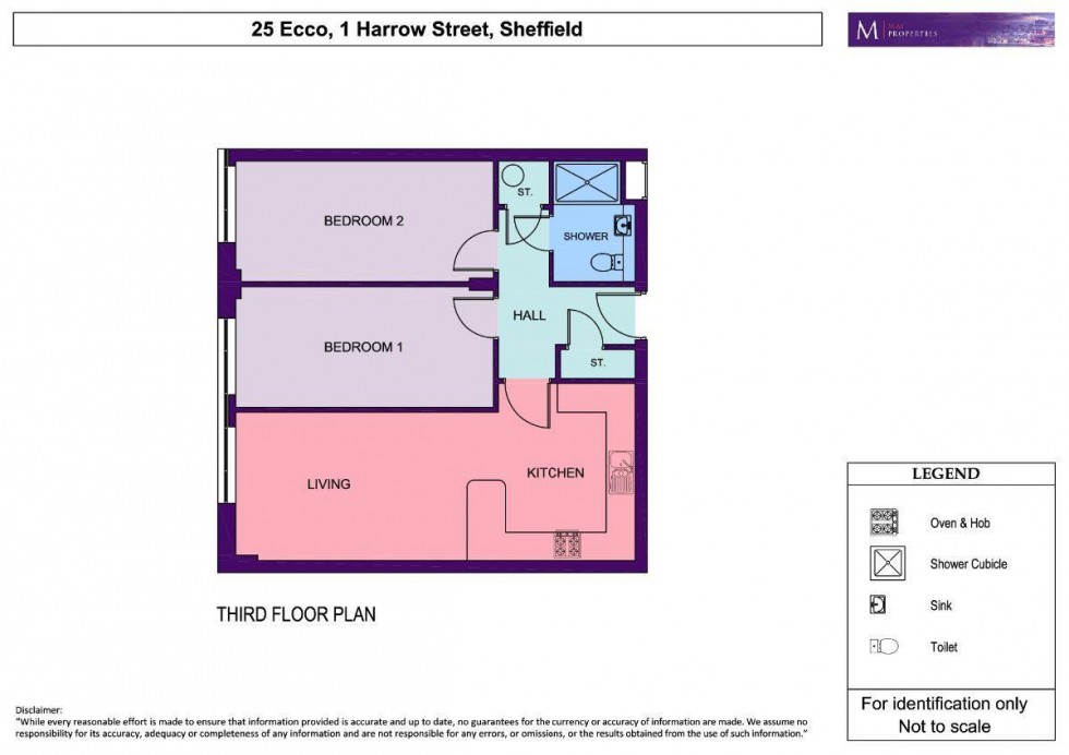 Floorplan for 25 Ecco