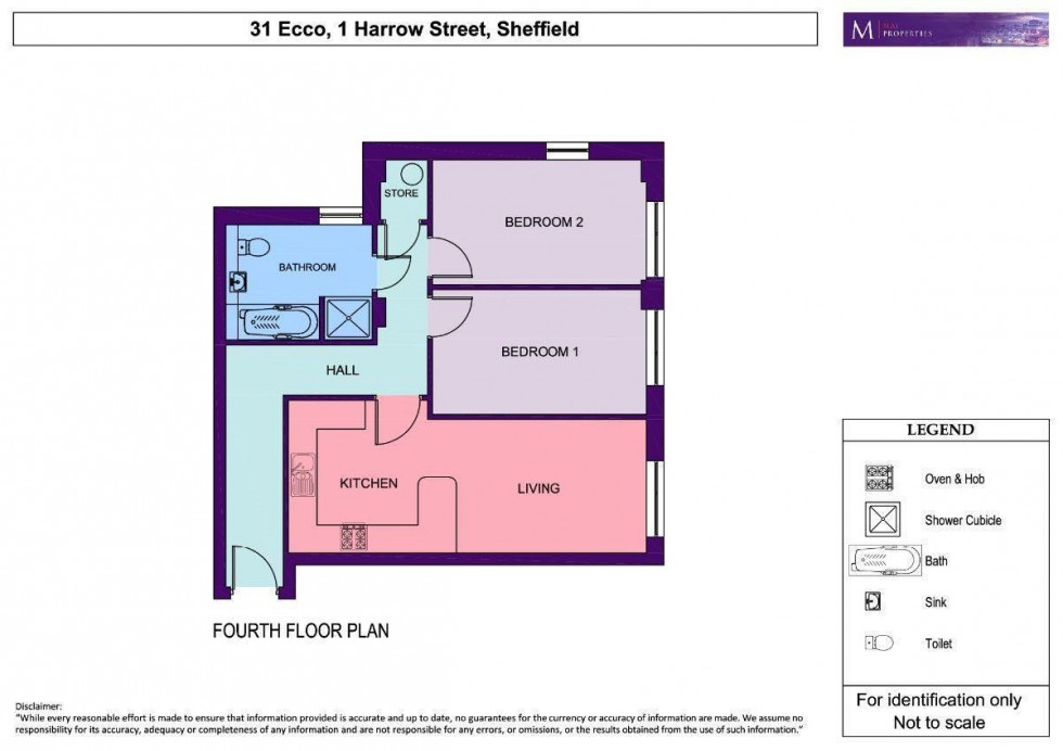 Floorplan for 31 Ecco