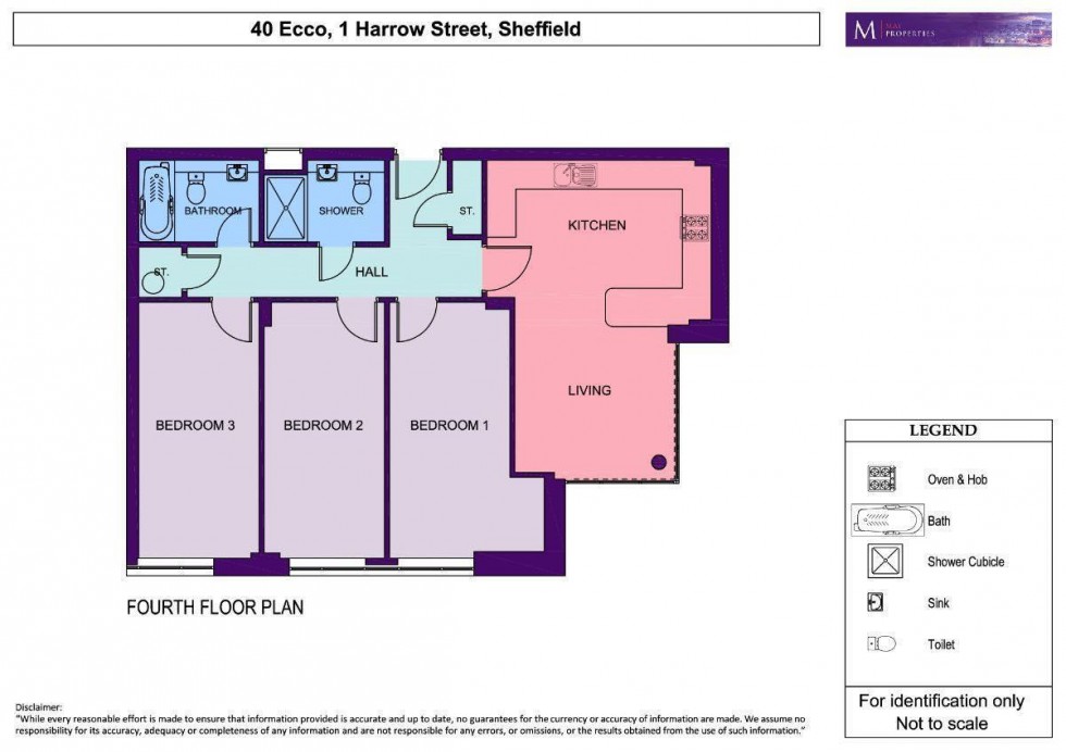 Floorplan for 40 Ecco