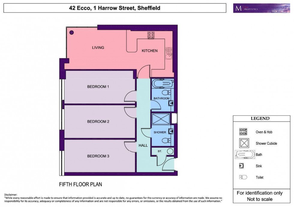 Floorplan for 42 Ecco